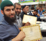   بالصور: الهيئة الاسلامية للدعوة والارشاد تختتم دورة علمية في شرح متن العقيدة الطحاوية بيافا