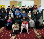  صور: محاضرة توعوية للنساء حول مقبرة طاسو في مسجد الجبلية بيافا 