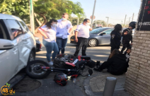 إصابة طفيفة لراكبة درّاجة ناريّة بحادث دهس في يافا