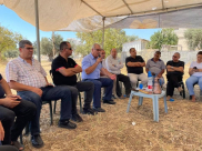  وفد المتابعة يزور اللد لمتابعة قضية كرم النقيب والمعتقلين