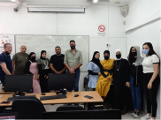 مدير المكملة ليافا في زيارة لكلية "إتجار" 