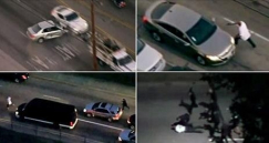 بالفيديو: لص يسرق 3 سيارات أثناء مطاردة الشرطة