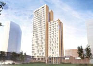 النمسا تنشئ برجا خشبياً من 25 طابقاً