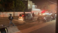 الرملة: تظاهرة نُصرةً للأقصى والشرطة تفرّقها بالقنابل الصوتية