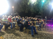 بالصور: خيمة الهدى تنظم أمسية دعوية في ضيافة عائلة "نجدي" بيافا