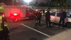 فيديو: حريق داخل شقة سكنية في مدينة يافا وطواقم الاطفائية تهرع للمكان