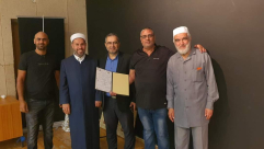 تكريم أحفاد الشيخ الأزهري طاهر حماد من يافا في كفرقرع