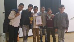 فيديو: الطالب طوني البينا من تراسنطا الرملة يحصل على المرتبة الأولى في مسابقة الخطيب الشاب