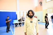  فيديو: لجنة الانتخابات "تعالوا وشاركوا في الانتخابات، فاليوم نُقرر مصيرنا"