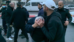  توتر في باب العامود بعد تنظيم مسيرة للمستوطنين