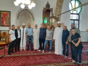 بالفيديو: صلاة عيد الأضحى المبارك من مسجد حسن بك في مدينة يافا 