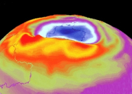 ثقب الأوزون يتجاوز مجموع مساحتي كندا وروسيا معا