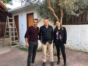 الرملة: عضو البلدية ابراهيم ابو لبن يتفقد بساتين ورياض الاطفال بعد المنخفض الجوي الاخير  