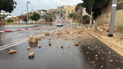 الارصاد الجويّة الإسرائيلية: العاصفة الشديدة قادمة