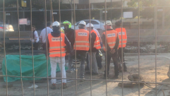  إصابة متوسطة لعامل بصعقة كهربائية في مدينة يافا 