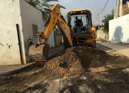  اللد: الشروع بتعبيد وترميم البنية التحتية في شارع "راحيل هامشورت"