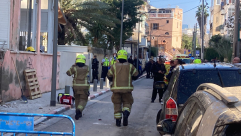 مصرع عامل بانهيار سقف مبنى شمال مدينة يافا