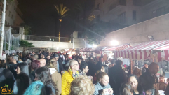  صور: جماهير غفيرة تُشارك في سوق عيد الميلاد المجيد بكنيسة الخضر بيافا