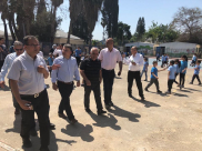  صور: جولة لمؤسسات تربوية وتعليمية في مدينة اللد