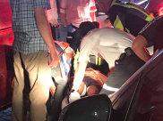 يافا: اصابة طفيفة لشخصين بحادث طرق وسط المدينة 