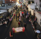 كرنفال واستعراض كشفي بمناسبة عيد الميلاد المجيد بمدينة يافا