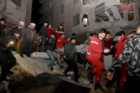 أكثر من 560 قتيلا بزلزال قوته 7.8 درجات ضرب تركيا وسورية