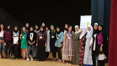 بالفيديو: مجموعة أمنية في اللد تُنظم مؤتمراً خاصاً بالمرأة 