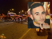 مصرع الشاب أحمد عوني العجو "22 عاماً" من اللد بحادث طرق مروّع على شارع 431