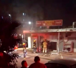  فيديو: حريق في محل تجاري بمدينة اللّد دون إصابات