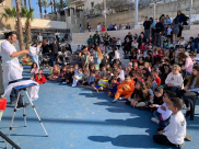 حضور واسع في كرنفال الصيام بكنيسة الخضر في يافا 