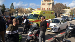 يافا: إصابة متوسطة لراكب دراجة هوائية بحادث دهس في المدينة