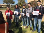 الحركات الطلابية في جامعة "تل أبيب" تندد بالهدم في قلنسوة