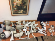 بالصور: الشرطة تداهم بيارة دكة بيافا وتزيل كاميرات المراقبة 