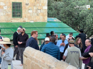  تقدمهم الحاخام غليك: مستوطنون يؤدون طقوسا تلمودية بالأقصى