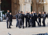  المستوطنون يقتحمون المسجد الأقصى المبارك تحت حراسة مشددة