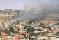 وزارة الصحة الفلسطينية: شهيد واصابات واحراق منازل في ترمسعيا