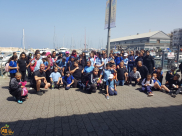 فيديو: تجاوب كبير من طلاب مدرسة حسن عرفة مع نداءات الصيادين في ميناء يافا 