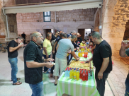  توزيع الحلويات في اللد بمناسبة فوز أردوغان بالانتخابات الرئاسية التركية 