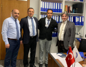 لقاء يجمع رئيس الهيئة الاسلامية بيافا مع وزير الاوقاف التركي في أنقرة حول مقبرة الاسعاف