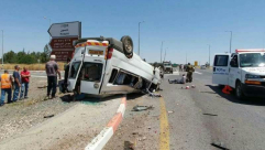  مصرع شخصين واصابة 4 آخرين بحادث طرق مروع في هضبة الجولان