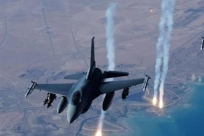  التحالف الامريكي يقصف سوريا 