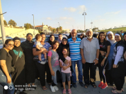  بالصور: انطلاق حافلة الفوج الثاني من حجاج مدينة يافا الى الديار الحجازية 