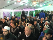 خيمة الهدى تنظم أمسية دعوية في ضيافة عائلة عايش بيافا (صور و فيديو)