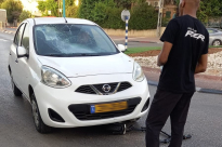 اللد: اصابة متوسطة لراكب دراجة كهربائية بحادث دهس 