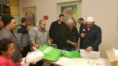 اللد : اهل الخير يزورون المرضى في مستشفى تل هشومير