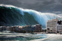  تسونامي عملاق سيدمِّر العالم