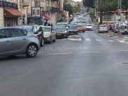 بالصور: أزمة مرورية خانقة في شارع ييفت الرئيس وسط مدينة يافا 