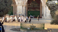 مئات المستوطنين يقتحمون الأقصى