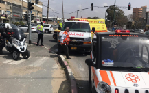  اصابة طفيفة لراكب دراجة كهربائية بحادث ذاتي في يافا 