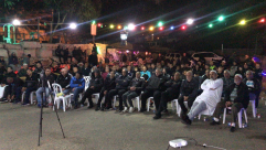 بالصور : خيمة الهدى تنظم أمسية دعوية في ضيافة عائلة "سطل" بيافا